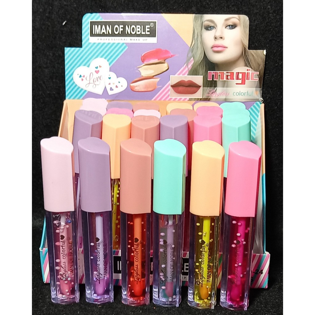 PROMO PER6PCS LIP OIL IMAN OF NOBLE 5189