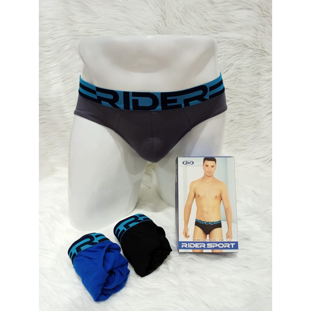 3 PCS CELANA DALAM PRIA | CELANA DALAM RIDER R762B | CELANA DALAM PRIA