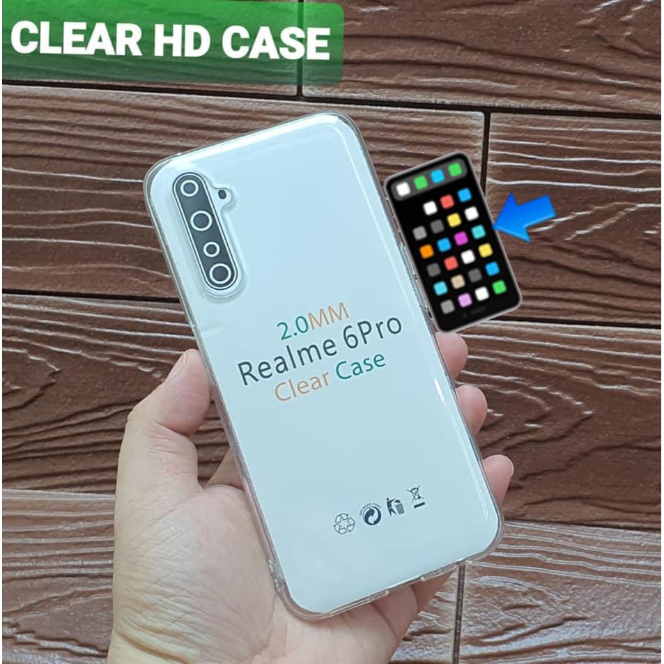 CLEAR CASE ULTRA HD 2MM UNIVERSAL ORIGINAL REALME C21Y C21 C20 C2 REALME C12 REALME 8 REALME 5 REALME 7 / 7PRO / 7I / 7