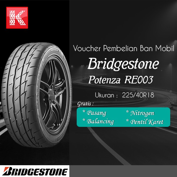 Bridgestone Potenza RE003 225/40R18