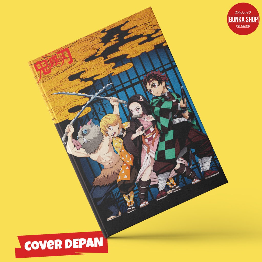 

Note Book Film Anime Kimetsu no Yaiba B Hardcover A5 Buku Tulis Catatan Murah Jurnal Agenda Planner