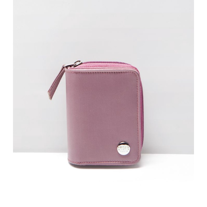 Dompet Lipat Kecil Wanita Murah Bahan Kulit Dammia Dark Pink Original Sophie Martin Paris Promo Terb