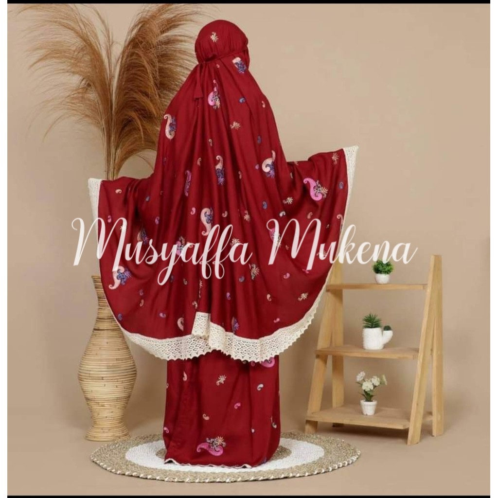 MUSYAFFA - Mukena Dewasa Bordir Calista Series