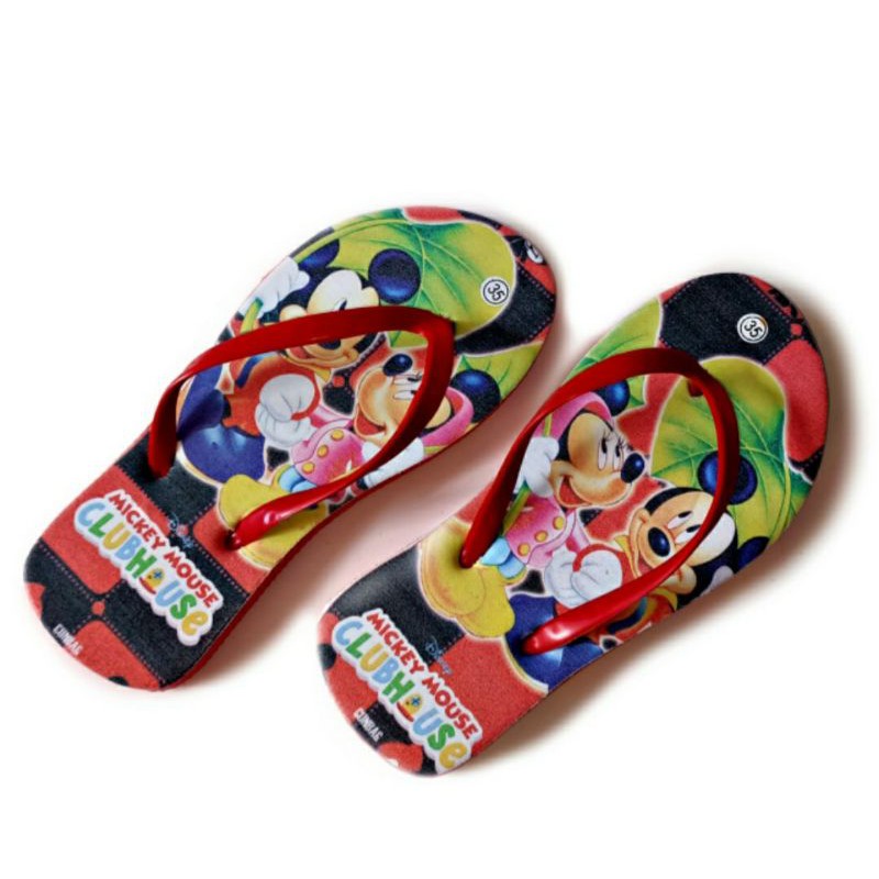 sandal jepit anak mickey mouse sandal anak empuk keren