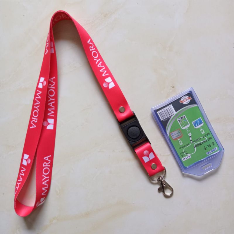 

Tali Lanyard MAYORA | Free 1pcs Card Holder