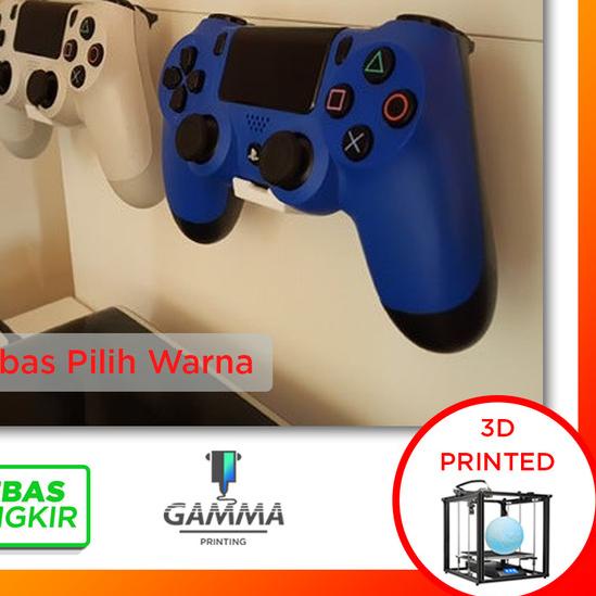 ♫ Universal Controller Wall Mount Holder Hanger / Stik Stick XBOX PS4 - Putih ✲