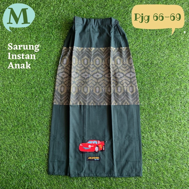 Sarung Instan Anak Model Rok Usia 2 hingga 10 tahun