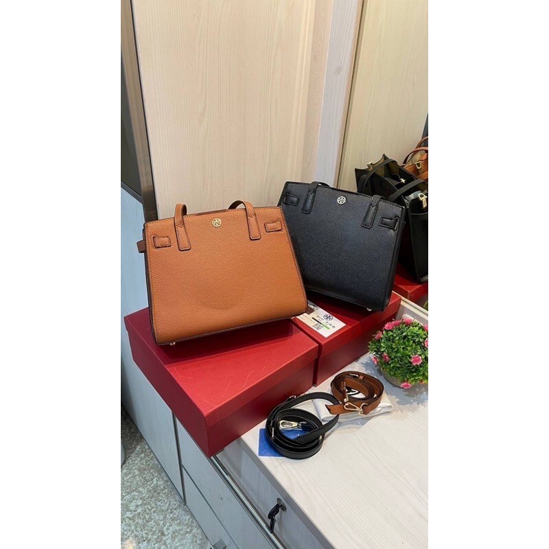 Tory Burch tote robinson freebox