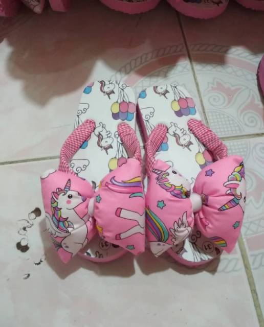 Sandal pita kartun anak-anak [KHUSUS UKURAN 31-35]