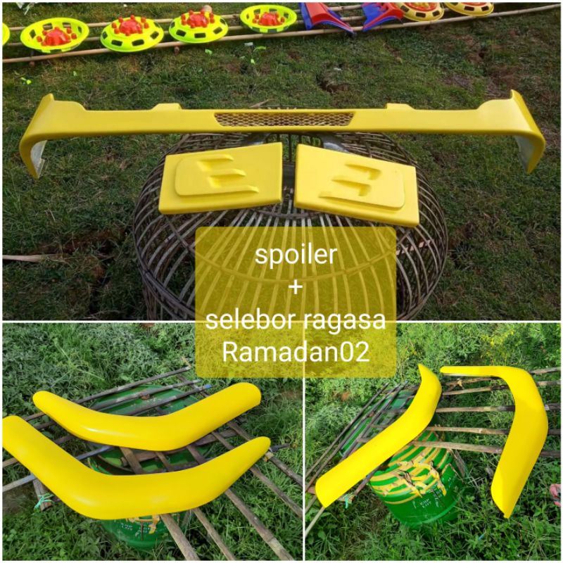 spoiler dan selebor truk ragasa