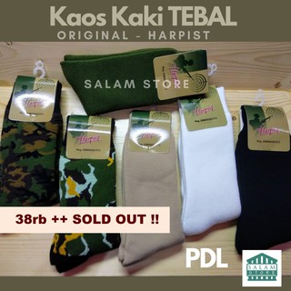 Kaos Kaki Tebal PDL Tentara Polisi Tactical Outdoor Pendakian ORIGINAL HARPIST Salam Store (COD bisa)