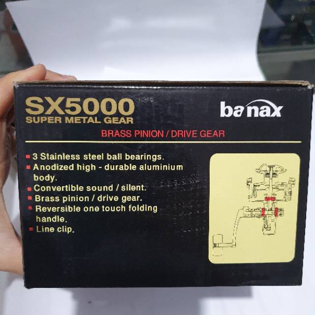 REEL BANAX SX 3000 5000 (ASLI)