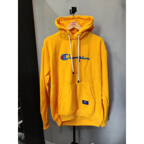 terbaru hoodie distro champion kuning paling laku
