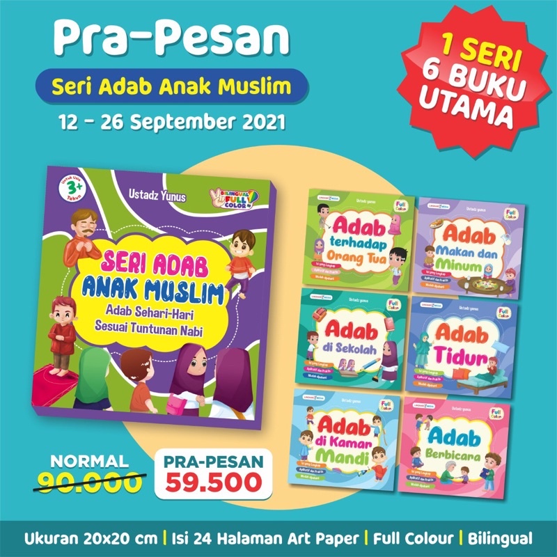 

Buku Cerita anak-anak (seri adab anak muslim)