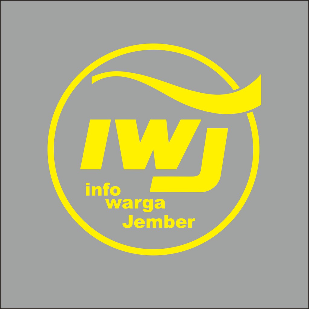 Cutting Sticker LOGO IWJ Shopee Indonesia Cutting Sticker LOGO IWJ Shopee Indonesia