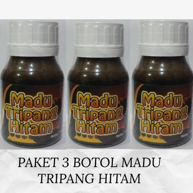 

MADU TRIPANG HITAM 3 BOTOL PAKET HEMAT