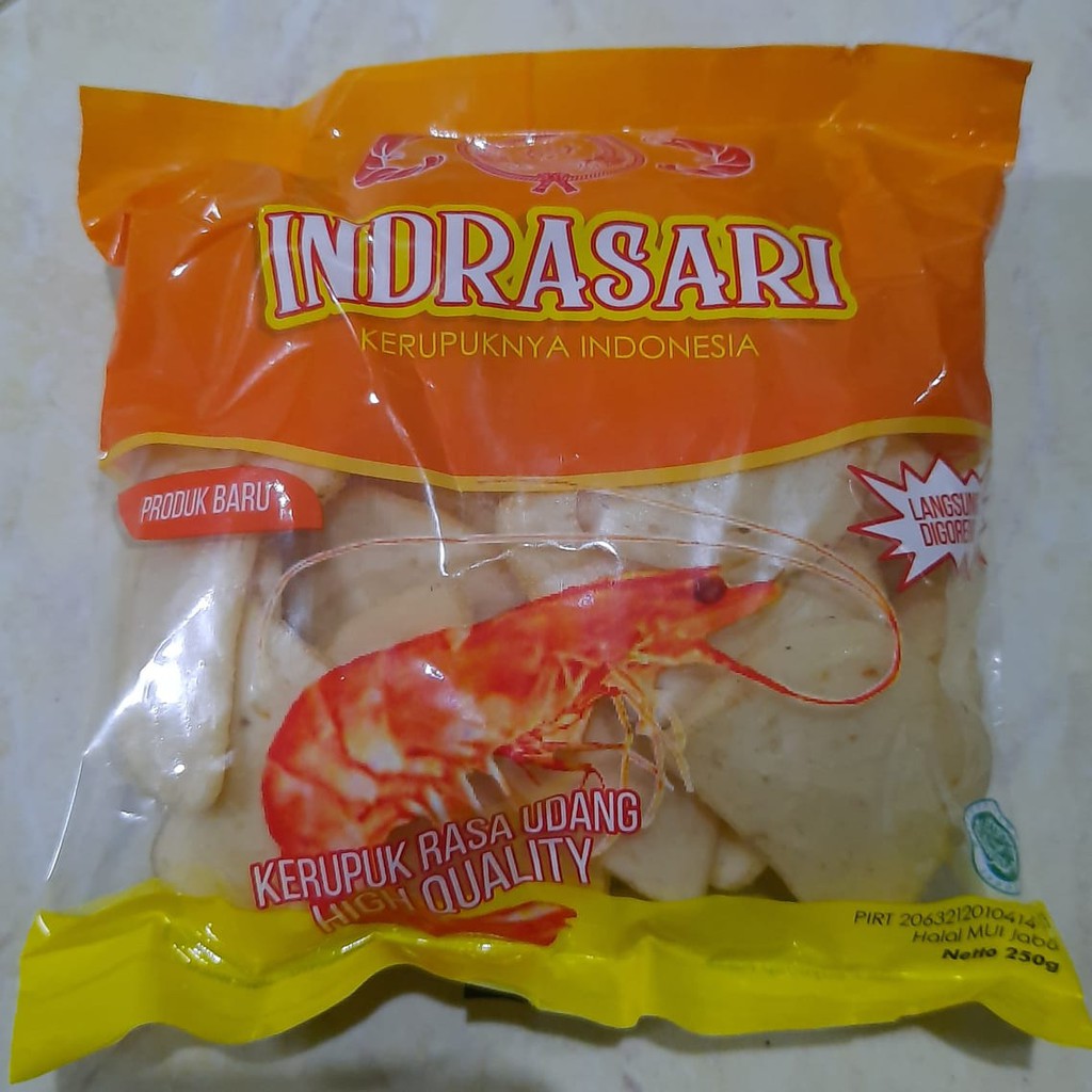 

KERUPUK UDANG INDRASARI (BIASA)