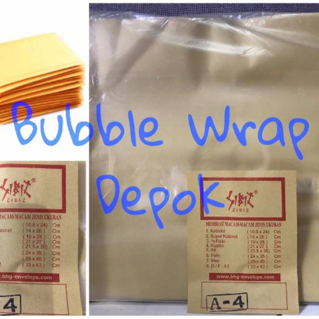 

Amplop Zibiz A4 per Pack