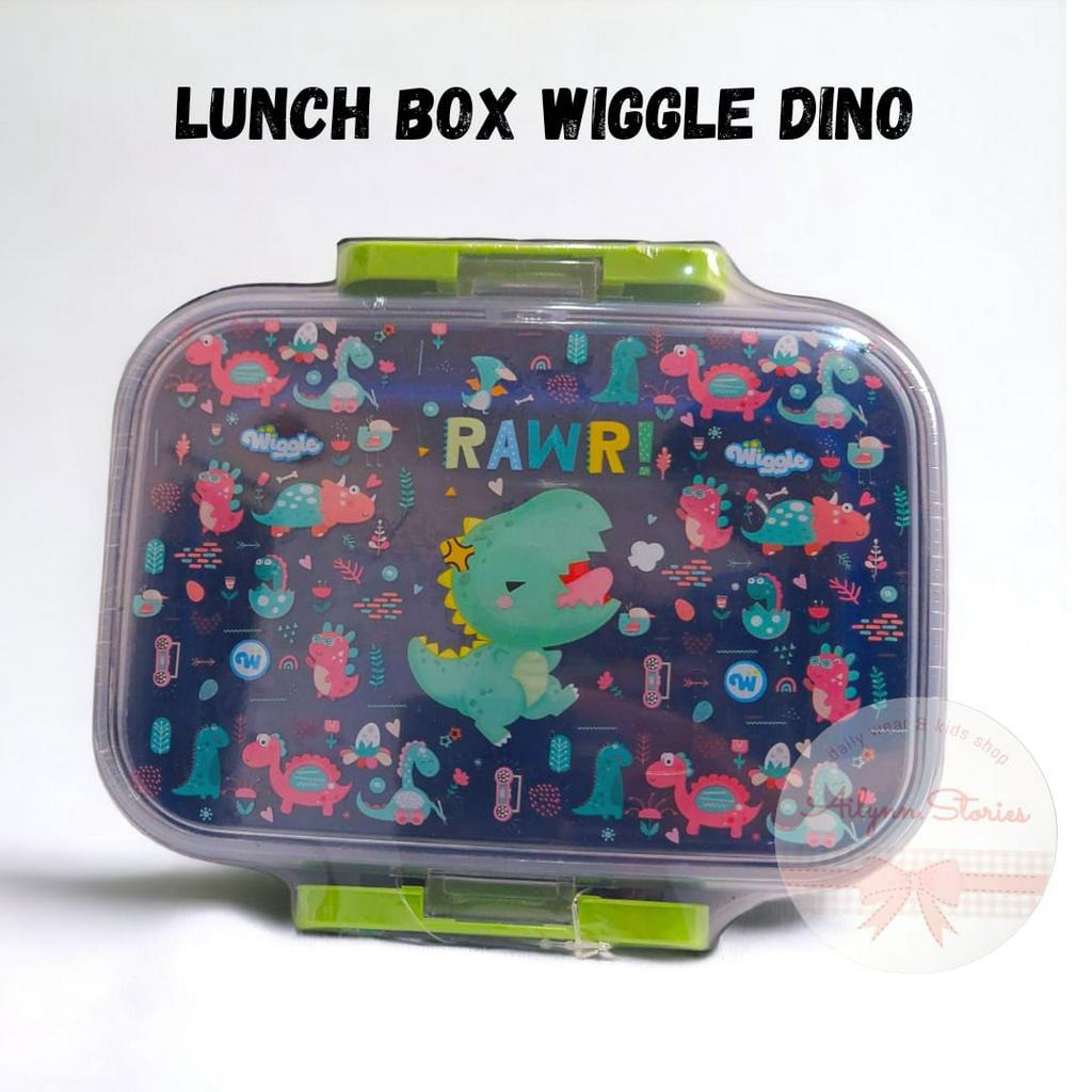 Botol Minum &amp; Tempat Makan / Lunch Box Anak Wiggle Technoplast 670ml - 750ml