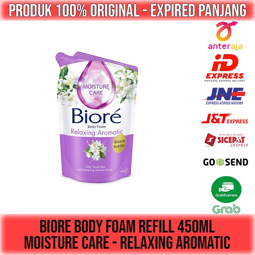 BIORE BODY FOAM REFILL 450ml SABUN CAIR REFILL