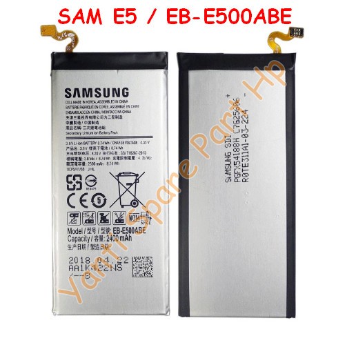 Baterai Samsung E5 E500 E500ABE Original New