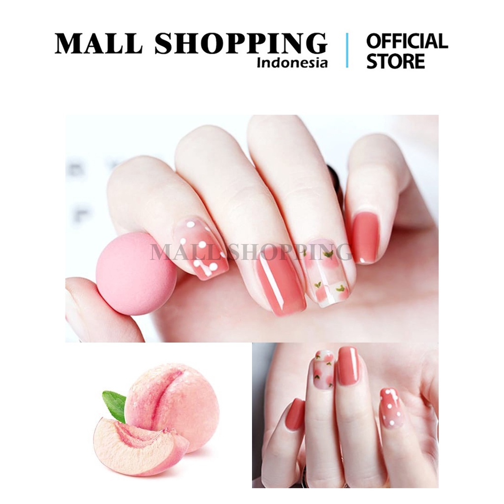 (COD) Kutek 3 In 1 Halal Kuteks 3 Tone Korea Cat Kuku Nail Art MALL SHOPPING