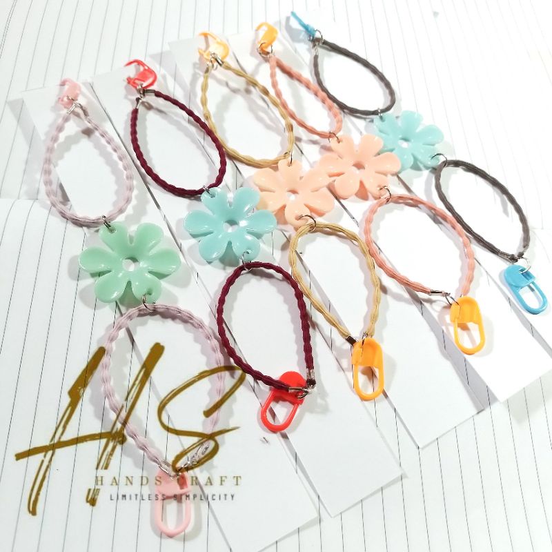 konektor masker tali boba bunga besar