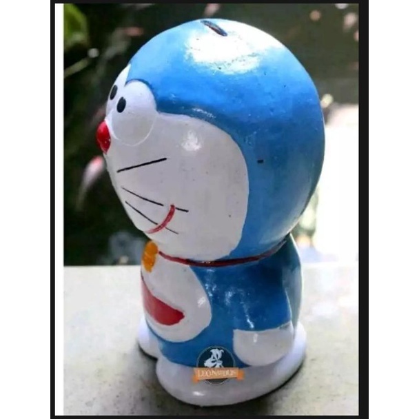 celengan karakter Doraemon celengan tanah liat celengan gerabah Super jumbo keren celengan hiasan di