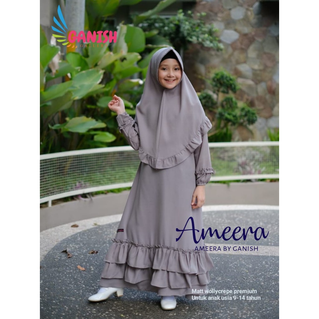 Gamis Anak Syari Usia 8 9 10 11 12 13 14 Tahun Baju Muslim Anak Perempuan Katun Termurah Terbaru Shopee Indonesia