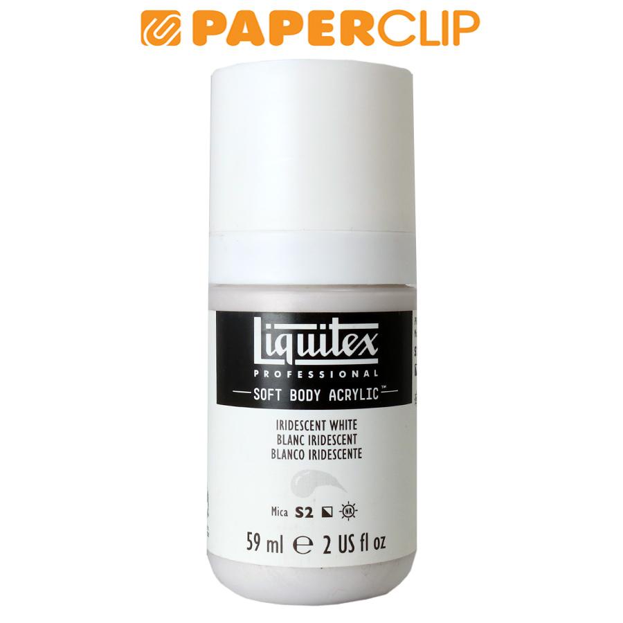 

ACRYLIC SOFT BODY LIQUITEX 1959238LQ IRIDESCENT WHITE
