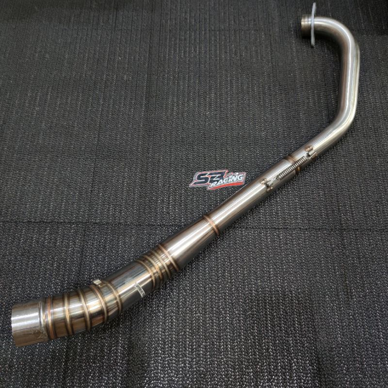 HEADER LEHER KNALPOT RACING YAMAHA JUPITER MX NEW 5S SPARK LC 135 5 SPEED LC135