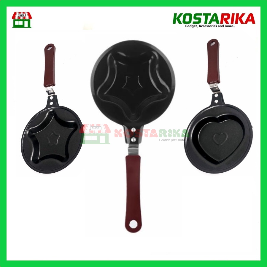 Teflon Karakter Teplon Mini Goreng Telur Karakter Mini FryPan Egg Anti Lengket