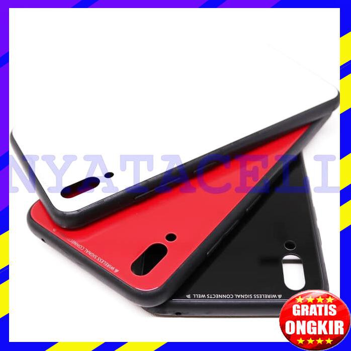 ACC HP VIVO V11 V11 PRO DELKIN TEMPERED GLASS MIRROR HARD BACK CASE