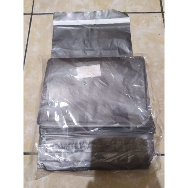 plastik polymailer silver 17x30 50 pcs