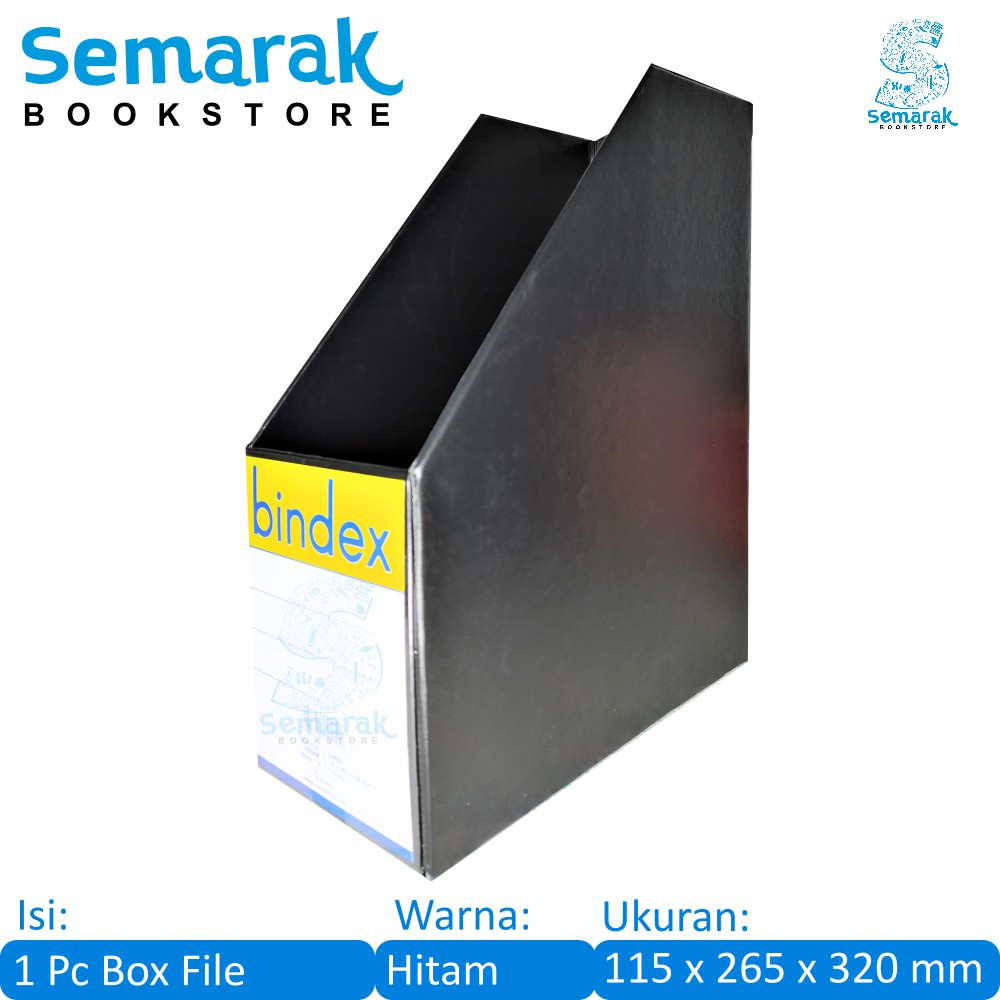 

Bindex 1034B Box File Jumbo - Hitam