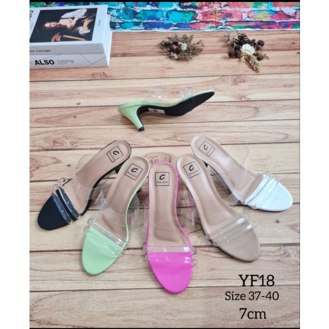 ABBUSHOES Yf 18 haig hells mika jeli lintang 7cm