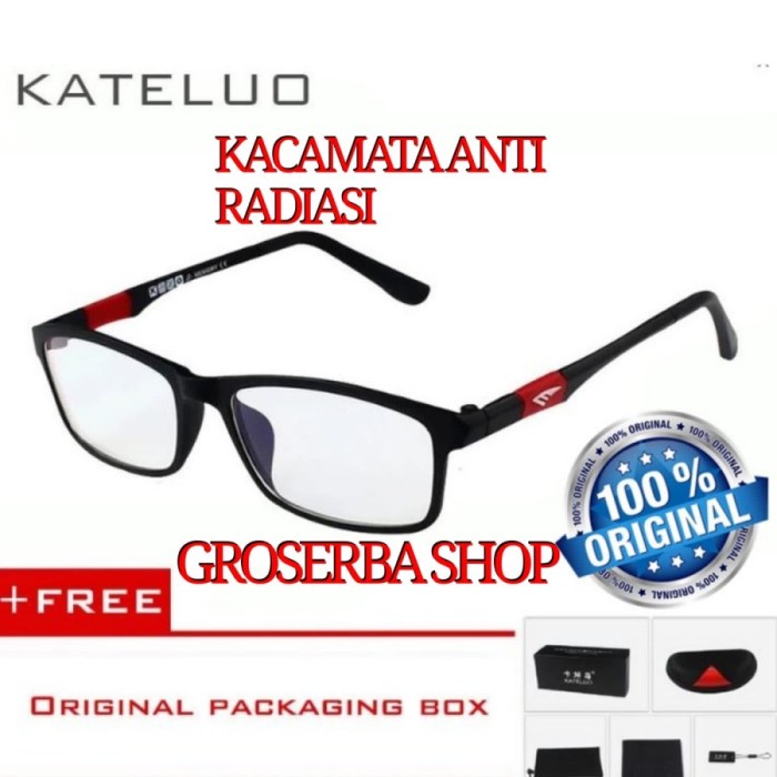 ✨COD✨ KACAMATA K ION NANO TERAPI ORIGINAL - BIRU - KATELUO