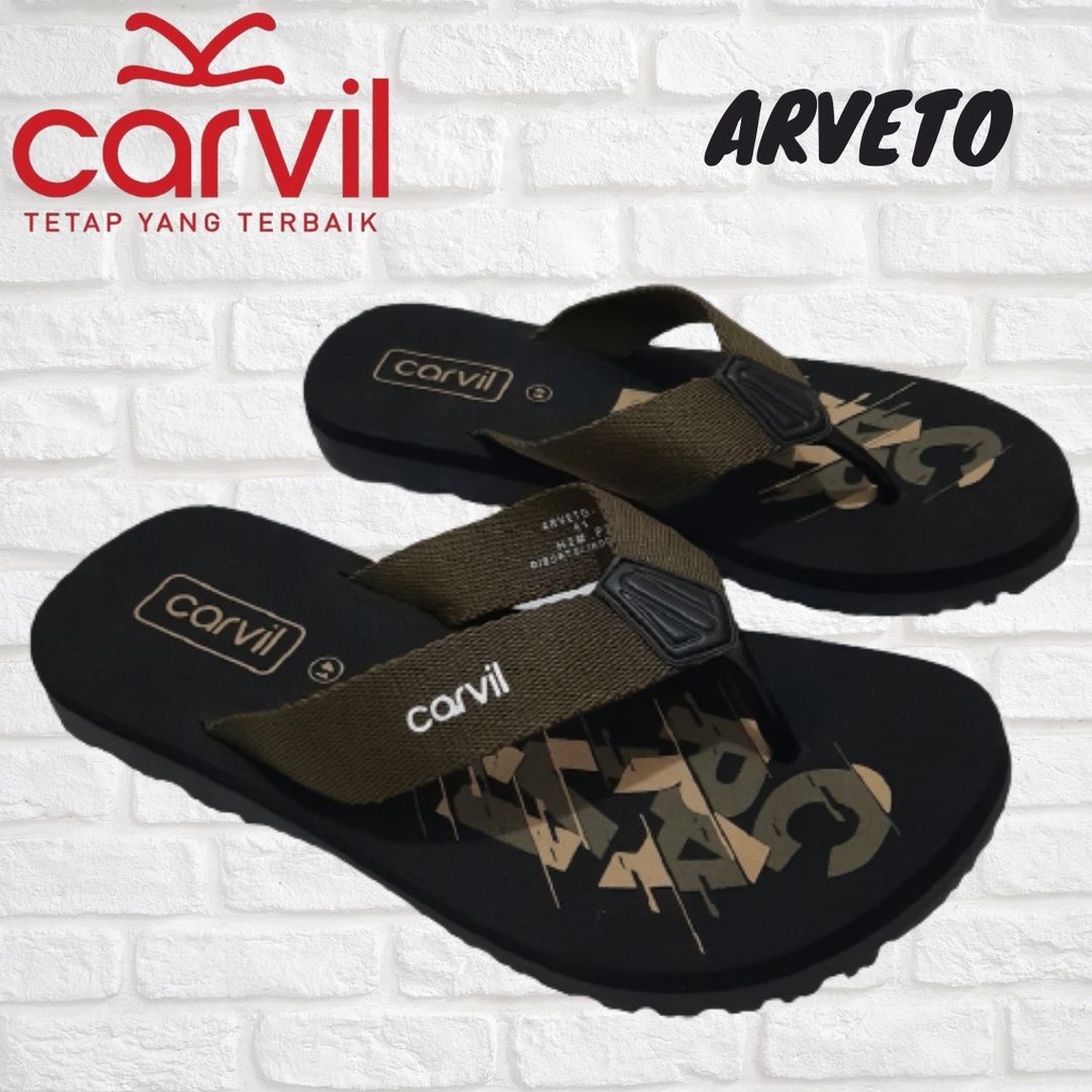 CARVIL Random/Sandal Carvil Jepit/sandal pria/andal wanita/sandal kasual/sandal termurah/sandal karet/diskon/promo/size 38-43