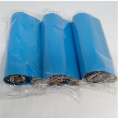Ribbon Wax 110x75 Meter Face Out Pita Printer Barcode Transfer Thermal Wax Resin 110x74 Meter CG408TT OS214 ZD220