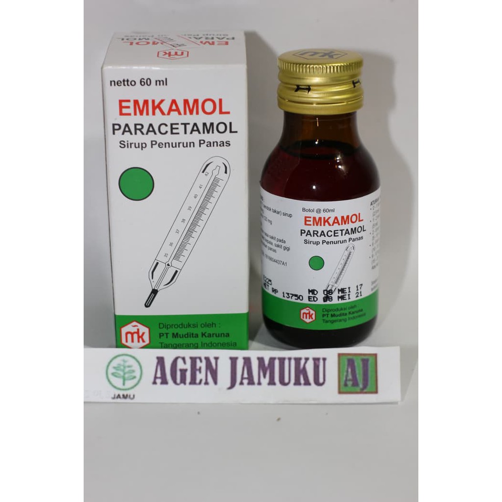 EMKAMOL PARACETAMOL SIRUP PENURUN PANAS