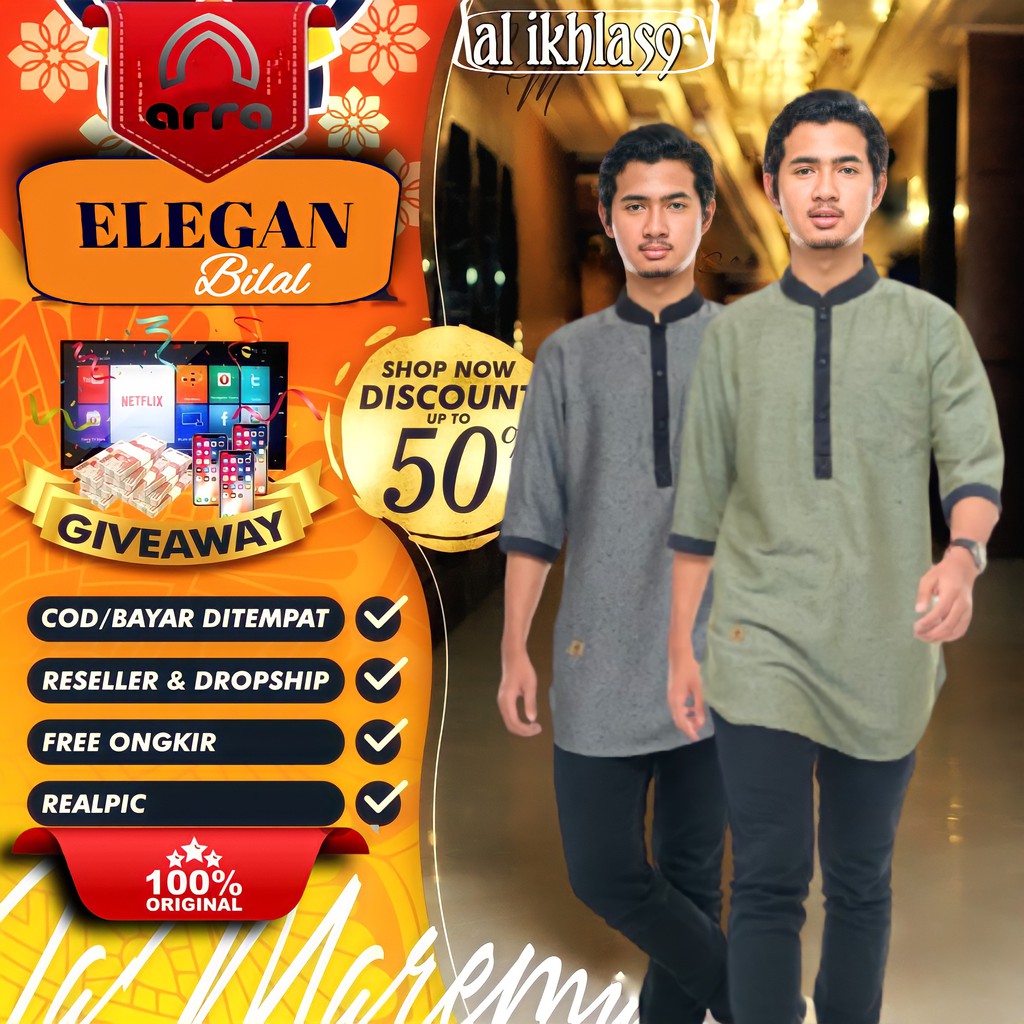 Baju koko pria terbaru baju koko lengan panjang murah pakaian muslim dewasa pakistan terbaru VB 0120