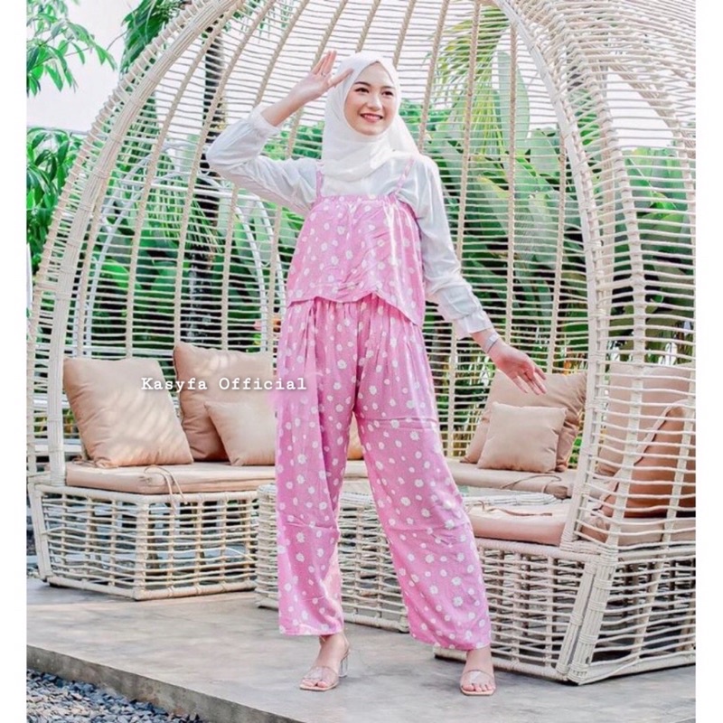 MILLY JUMPSUIT DAISY MOTIF SUN FLOWER