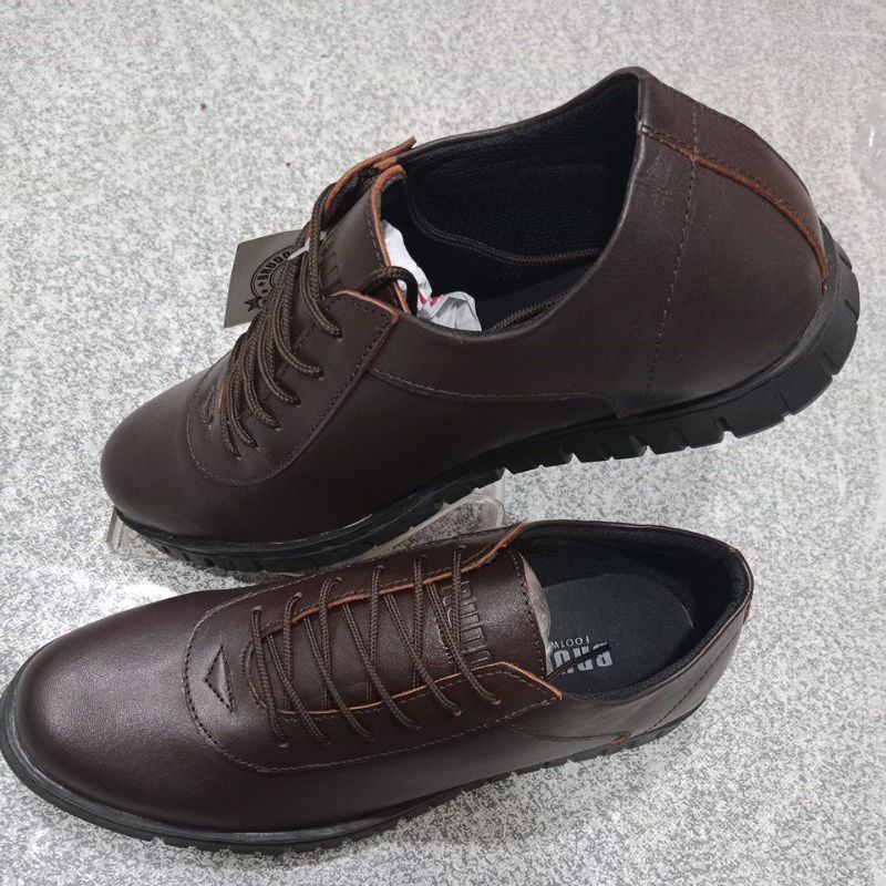 [COD] Sepatu Merek BRUDO kulit Asli