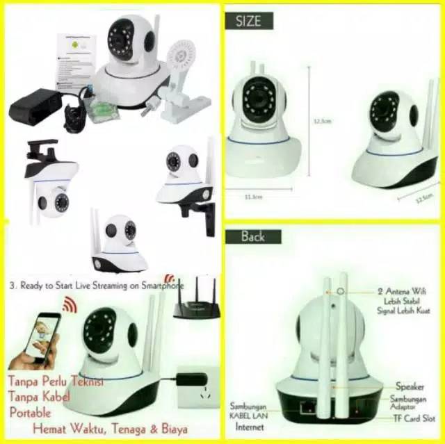 YOOSEE IP CAMERA WIRELESS 2MP FULL HD 1080P CCTV ONVIF WIFI