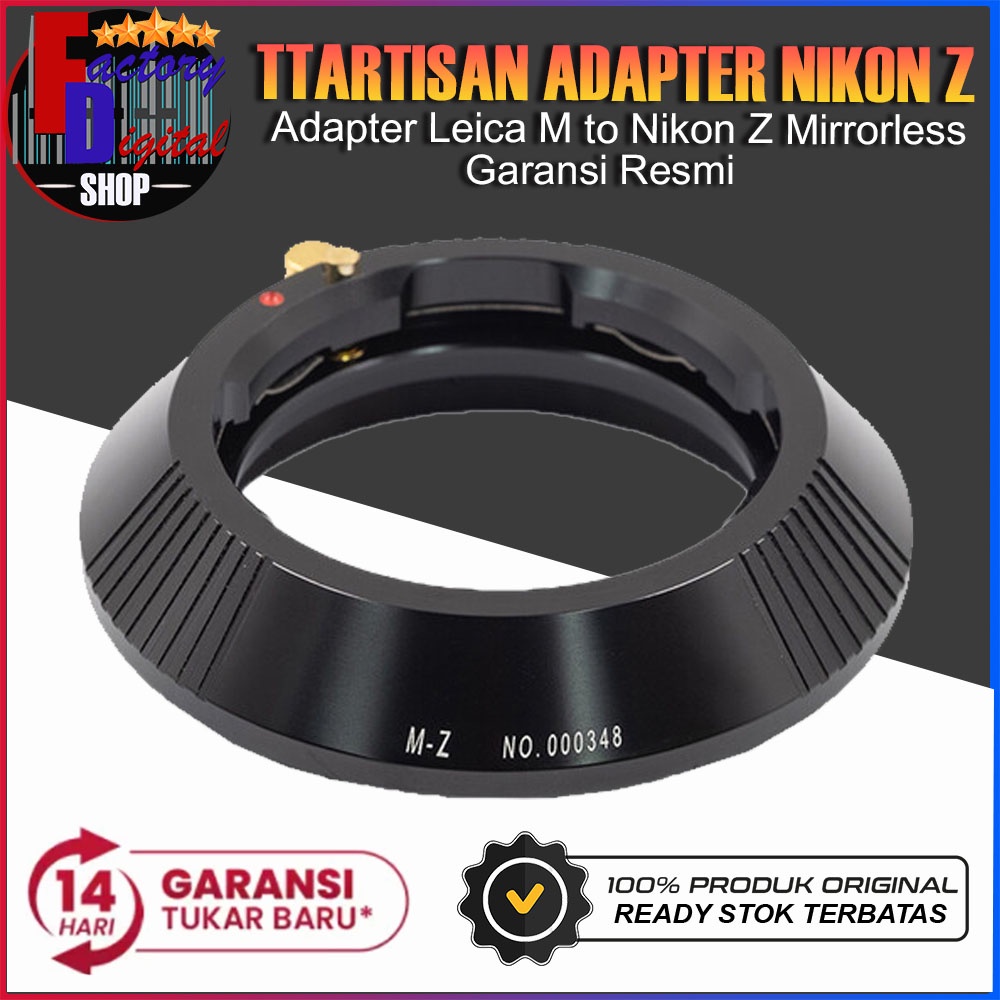TTArtisan Adapter Leica M Lens to Nikon Z5 Z6 Z7 Z50 Z6 II Adapter