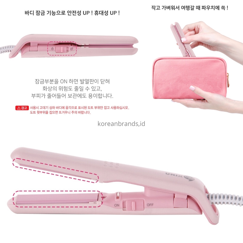 Unix Takeout Mini Series Hair Iron Catokan Mini Korea