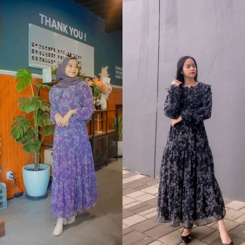 IVANA DRESS CERUTY PRINTING PREMIUM | MM