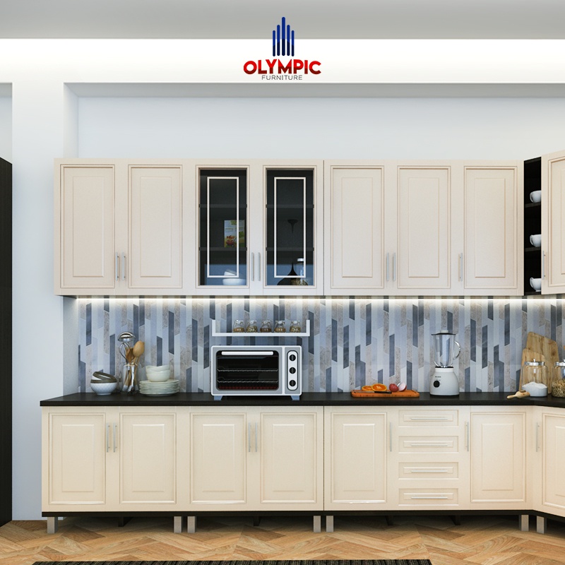 Olympic Kitchen Set 3 Pintu / Meja Dapur / Kabinet Bawah / Rak Dapur Bawah - KBT010880i