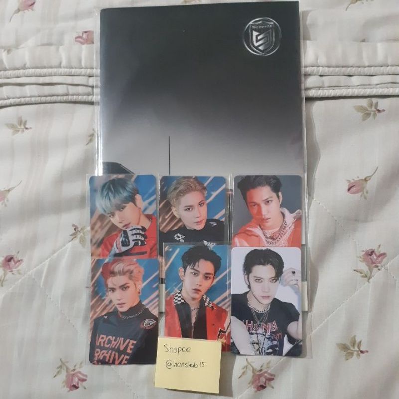 MINI BROCHURE PHOTOCARD SET PC SUPERM US VER BBH TAEMIN TAEYONG KAI LUCAS TEN BAEKHYUN MARK LEE