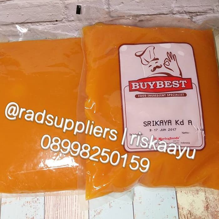 

Srikaya Spread Marizza 1kg- Selai Srikaya Best Seller-Kemasan Ekonomis
